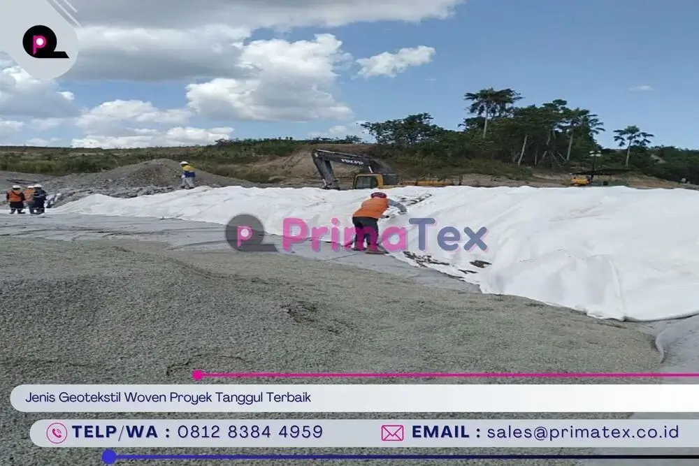 Jenis Geotekstil Woven Proyek Tanggul Terbaik