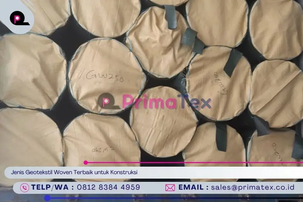 Jenis Geotekstil Woven Terbaik untuk Konstruksi