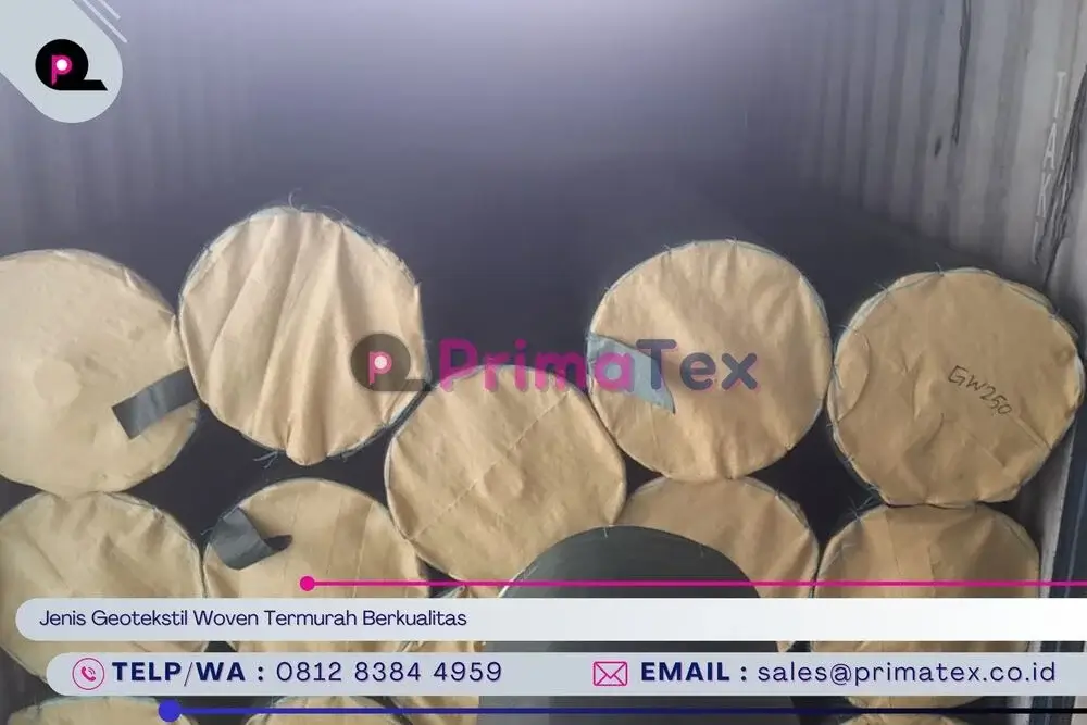 Jenis Geotekstil Woven Termurah Berkualitas
