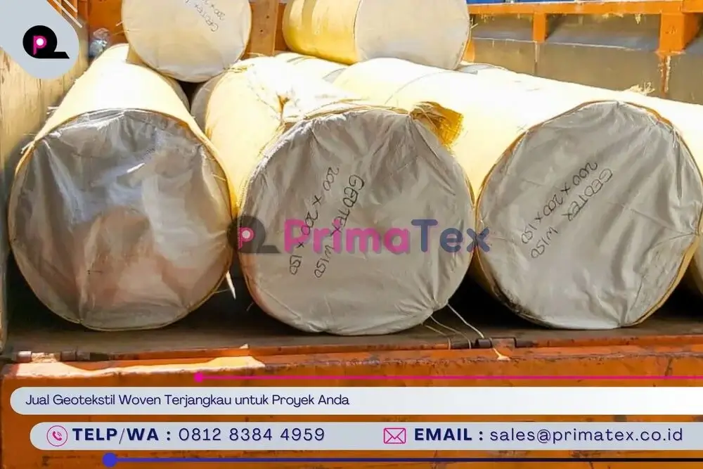 Jual Geotekstil Woven Terjangkau untuk Proyek Anda