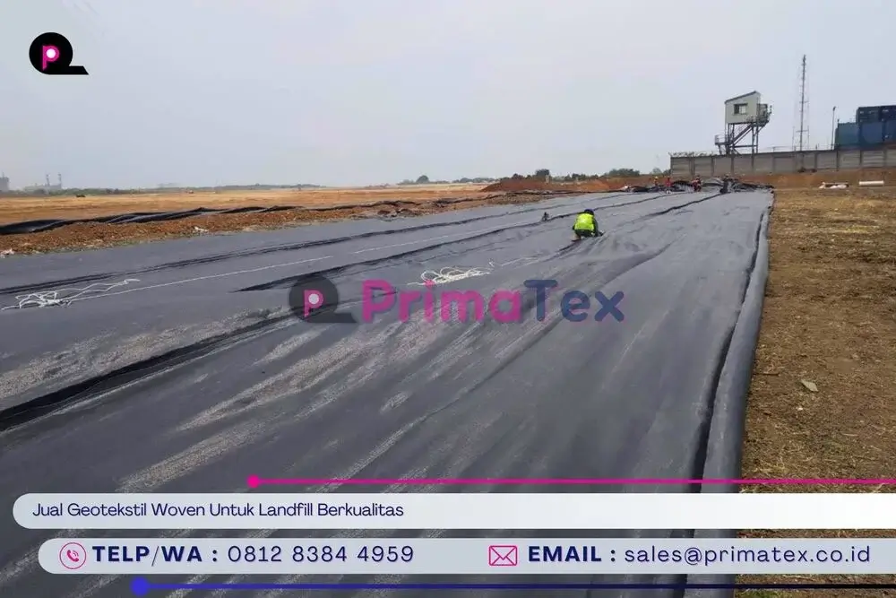 Jual Geotekstil Woven Untuk Landfill Berkualitas