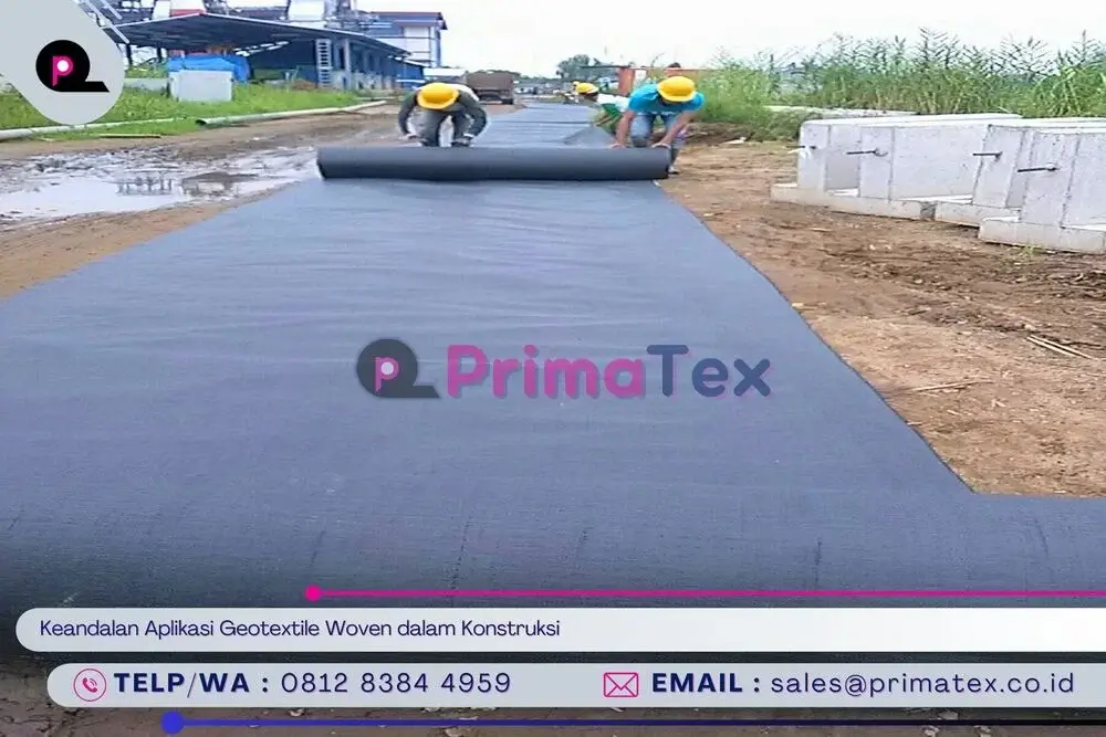 Keandalan Aplikasi Geotextile Woven dalam Konstruksi