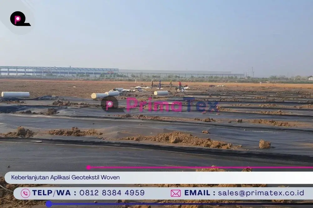 Keberlanjutan Aplikasi Geotekstil Woven