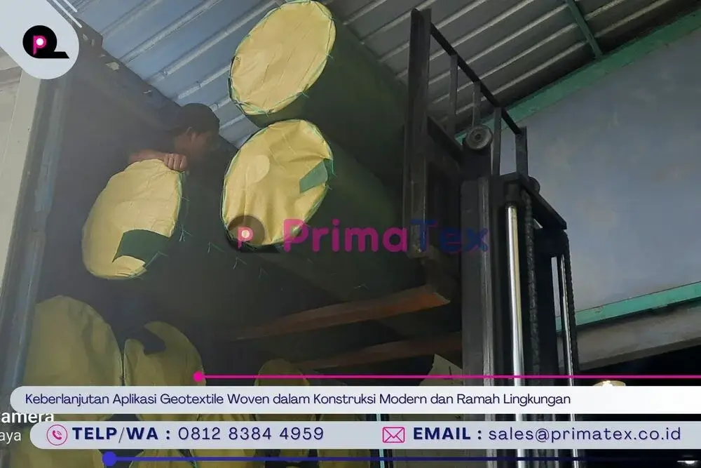 Keberlanjutan Aplikasi Geotextile Woven dalam Konstruksi Modern dan Ramah Lingkungan