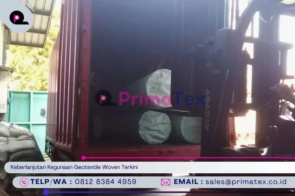 Keberlanjutan Kegunaan Geotextile Woven Terkini