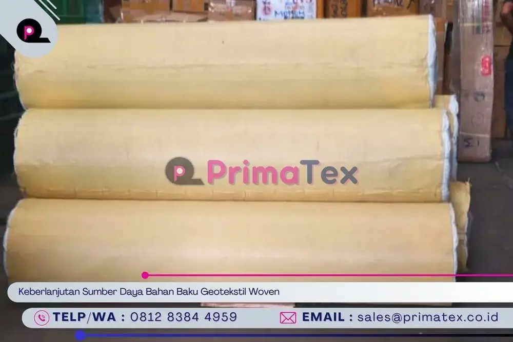 Keberlanjutan Sumber Daya Bahan Baku Geotekstil Woven
