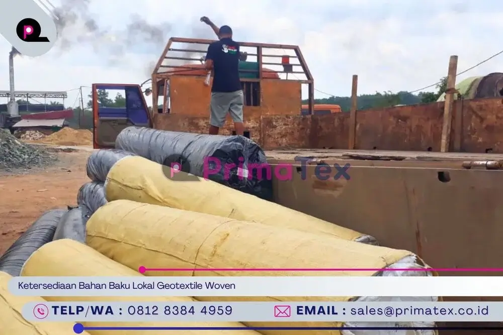 Ketersediaan Bahan Baku Lokal Geotextile Woven