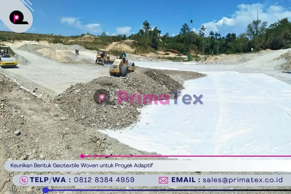 Keunikan Bentuk Geotextile Woven untuk Proyek Adaptif