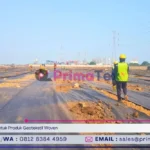 Konsistensi Bentuk Produk Geotekstil Woven