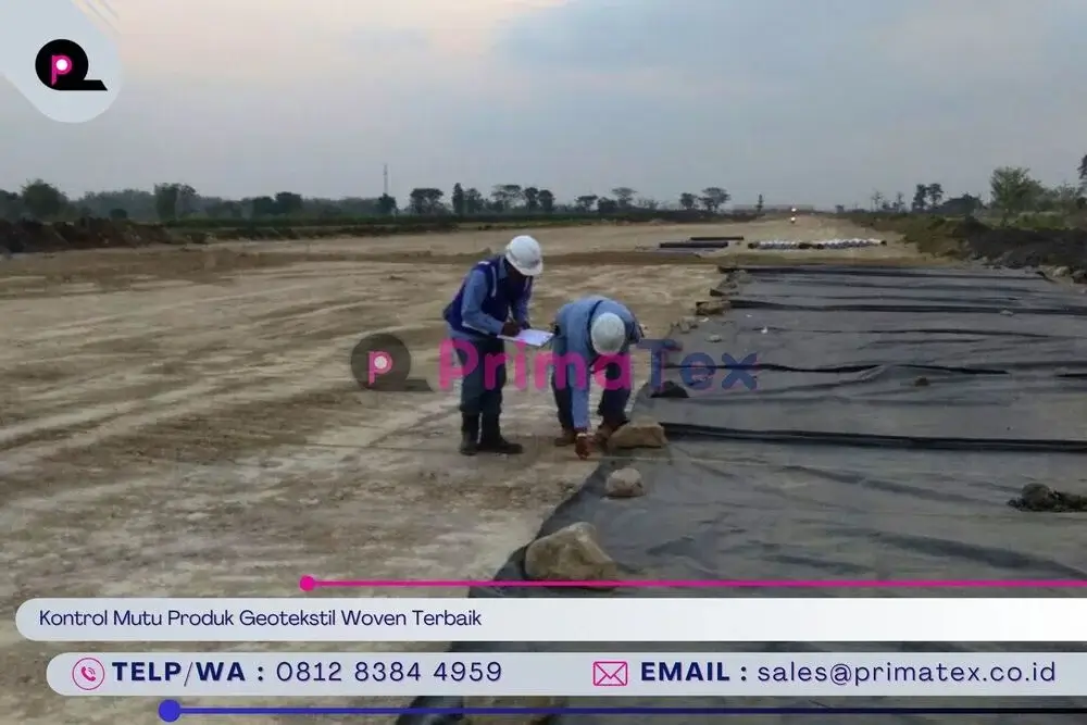 Kontrol Mutu Produk Geotekstil Woven Terbaik