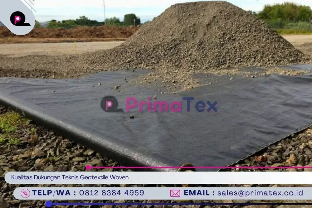 Kualitas Dukungan Teknis Geotextile Woven