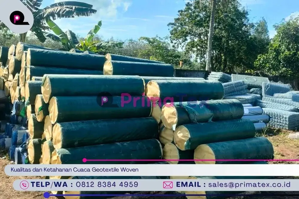 Kualitas dan Ketahanan Cuaca Geotextile Woven