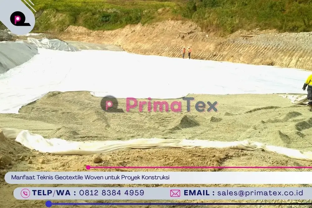 Manfaat Teknis Geotextile Woven untuk Proyek Konstruksi