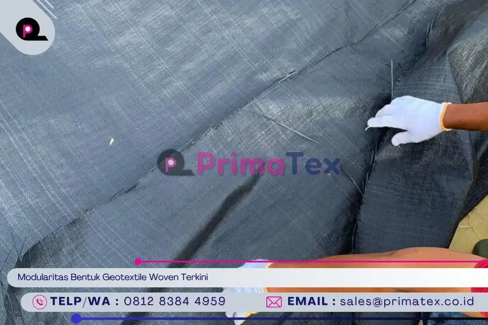 Modularitas Bentuk Geotextile Woven Terkini