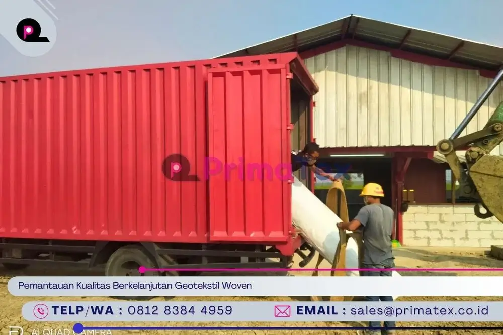 Pemantauan Kualitas Berkelanjutan Geotekstil Woven