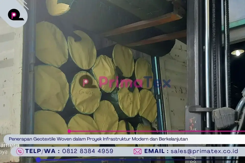 Penerapan Geotextile Woven dalam Proyek Infrastruktur Modern dan Berkelanjutan