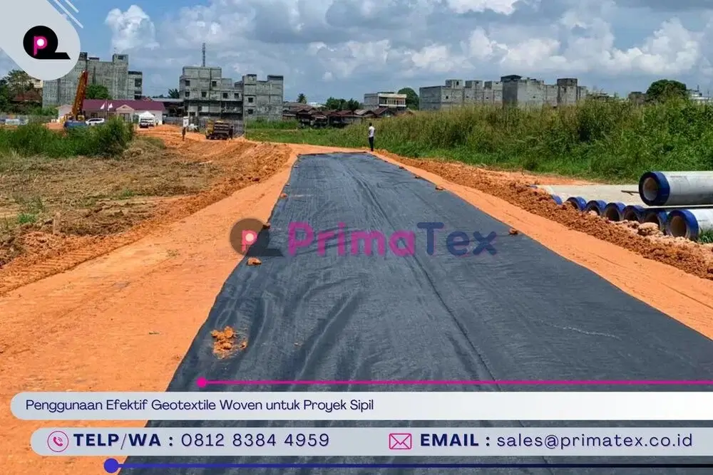 Penggunaan Efektif Geotextile Woven untuk Proyek Sipil