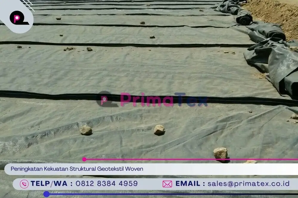 Peningkatan Kekuatan Struktural Geotekstil Woven