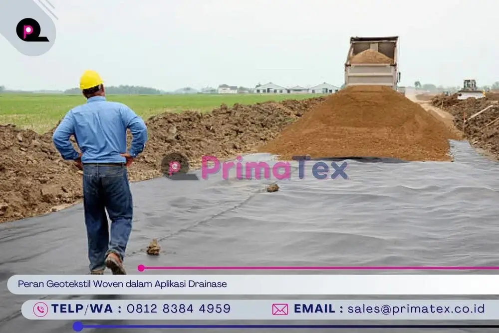 Peran Geotekstil Woven dalam Aplikasi Drainase