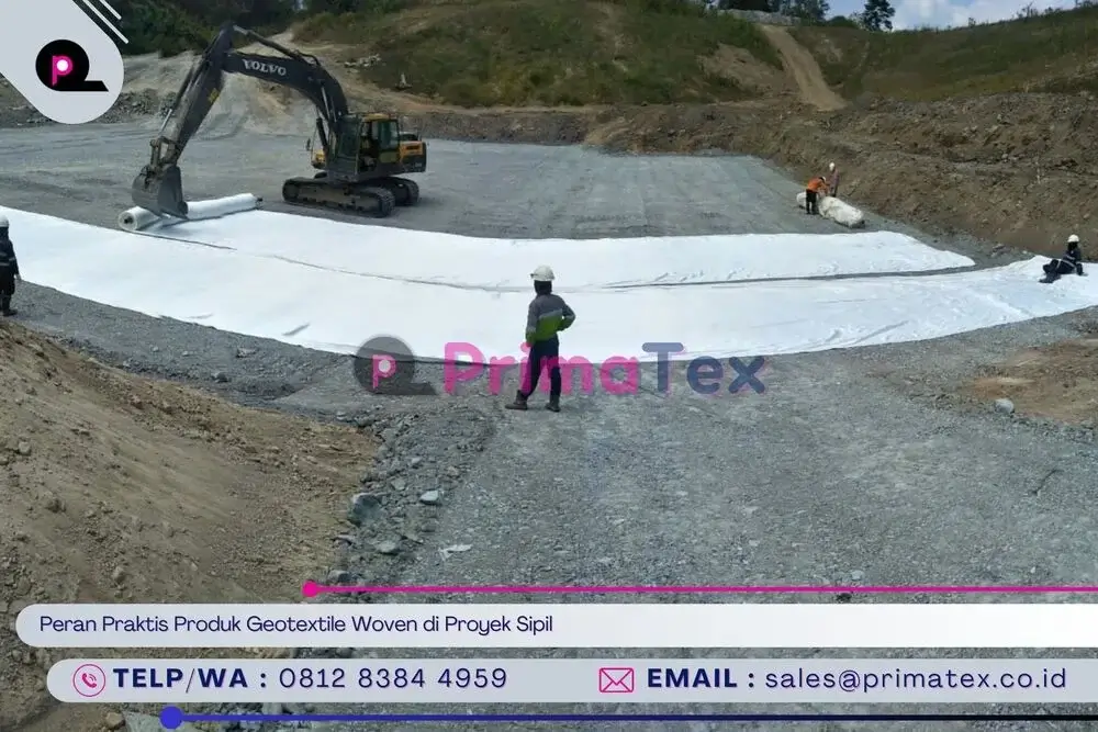 Peran Praktis Produk Geotextile Woven di Proyek Sipil
