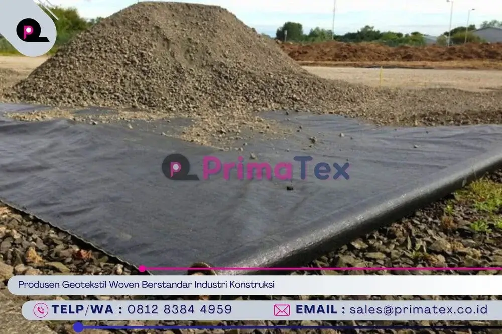 Produsen Geotekstil Woven Berstandar Industri Konstruksi