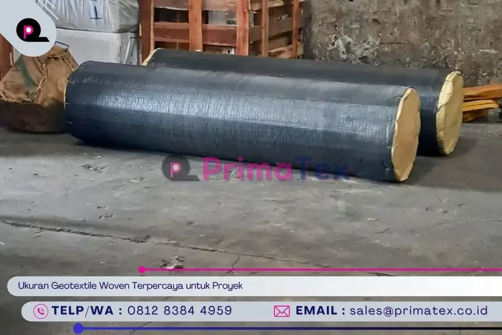 Ukuran Geotextile Woven Terpercaya untuk Proyek