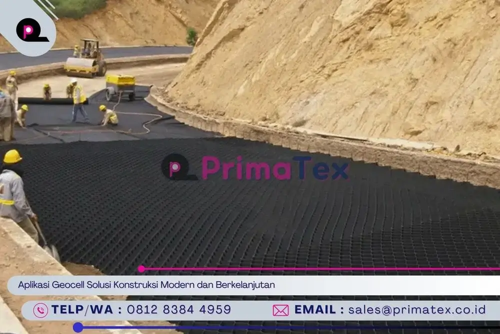 Aplikasi Geocell Solusi Konstruksi Modern dan Berkelanjutan