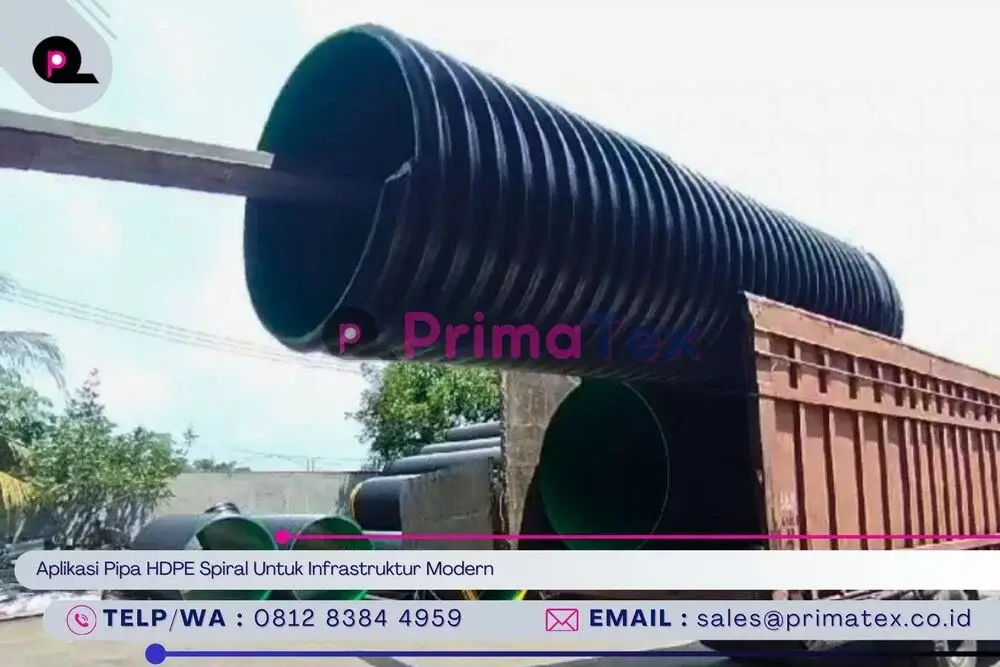 Aplikasi Pipa HDPE Spiral Untuk Infrastruktur Modern