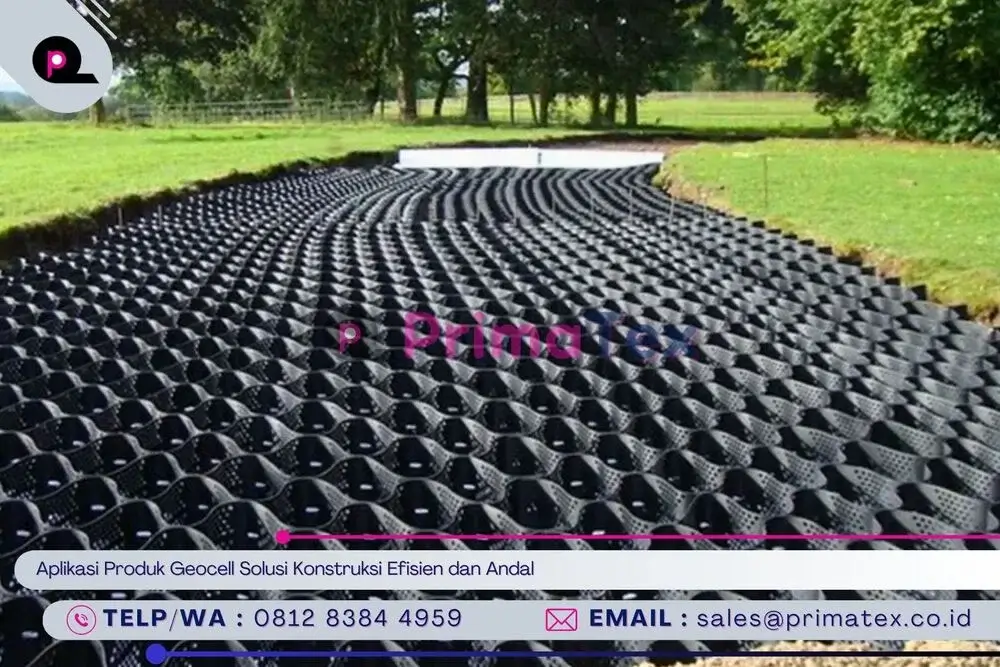 Aplikasi Produk Geocell Solusi Konstruksi Efisien dan Andal
