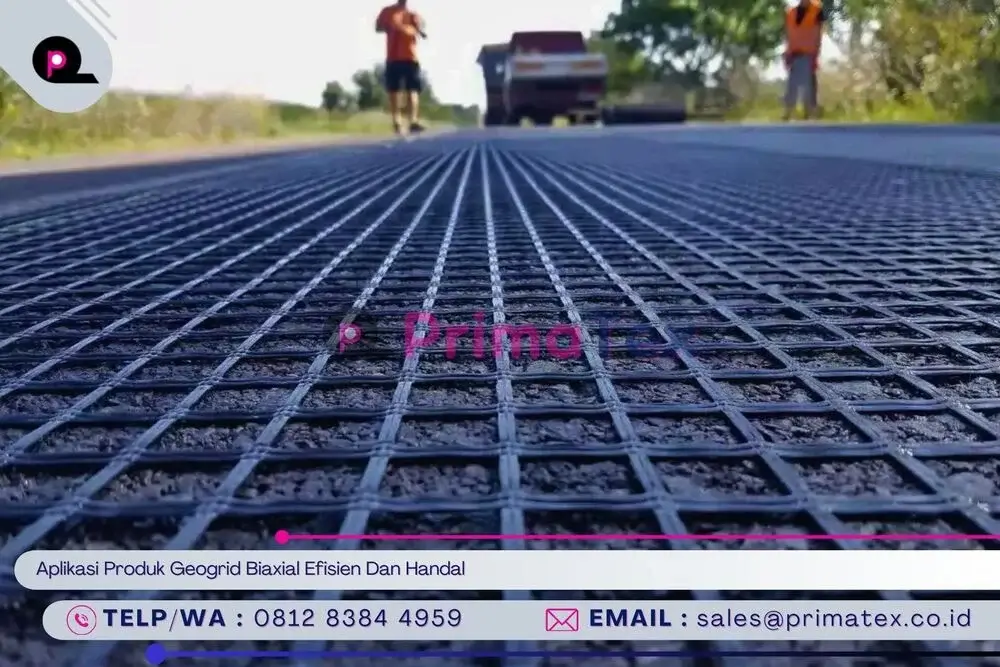 Aplikasi Produk Geogrid Biaxial Efisien Dan Handal
