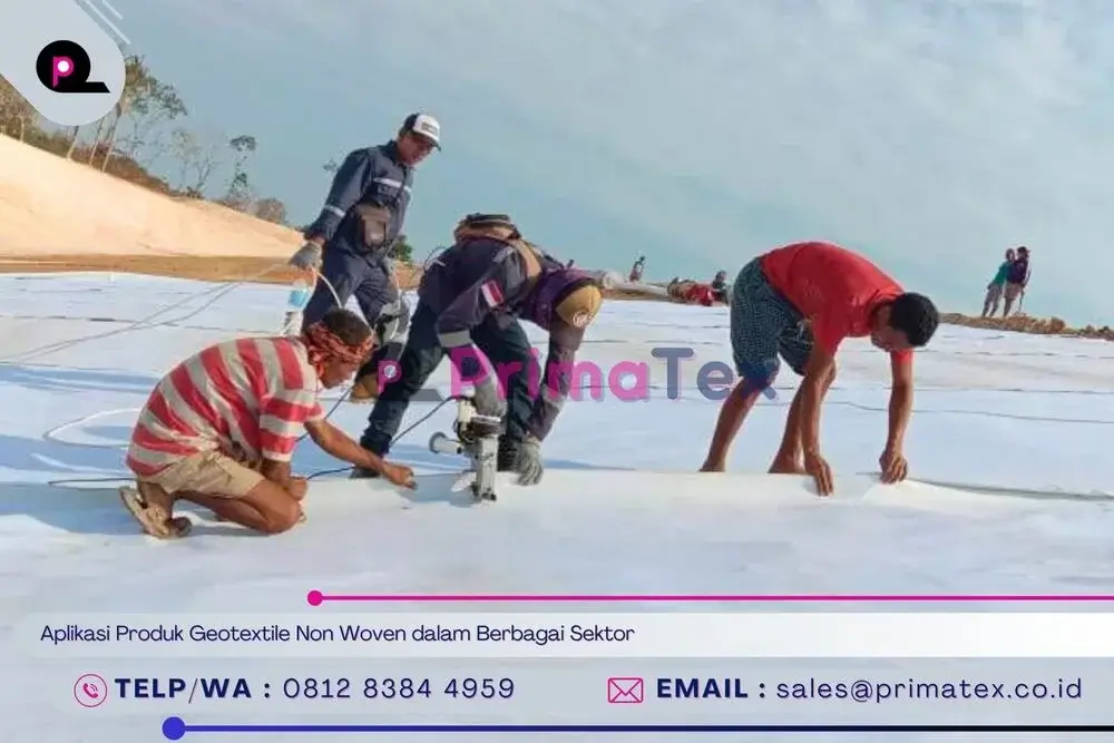Aplikasi Produk Geotextile Non Woven dalam Berbagai Sektor