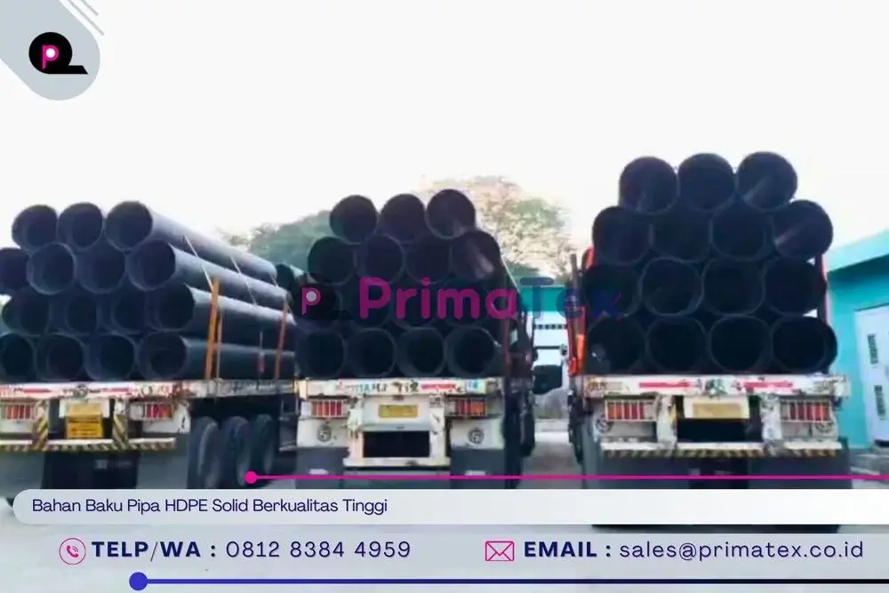 Bahan Baku Pipa HDPE Solid Berkualitas Tinggi