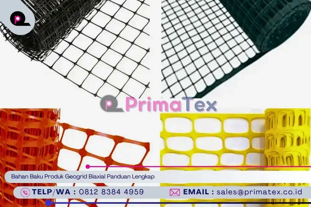 Bahan Baku Produk Geogrid Biaxial Panduan Lengkap