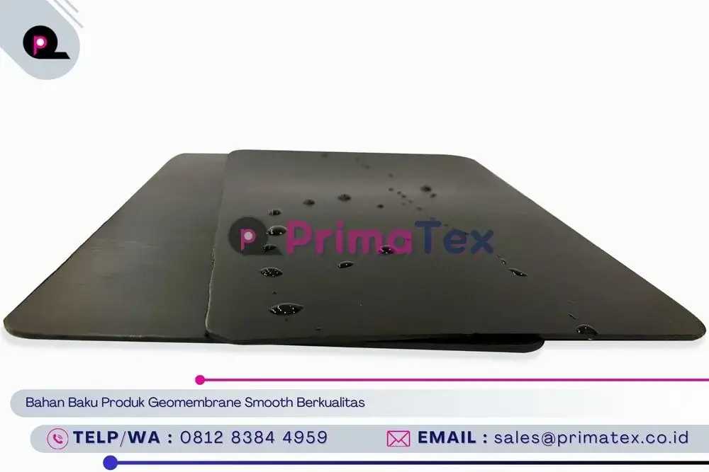 Bahan Baku Produk Geomembrane Smooth Berkualitas
