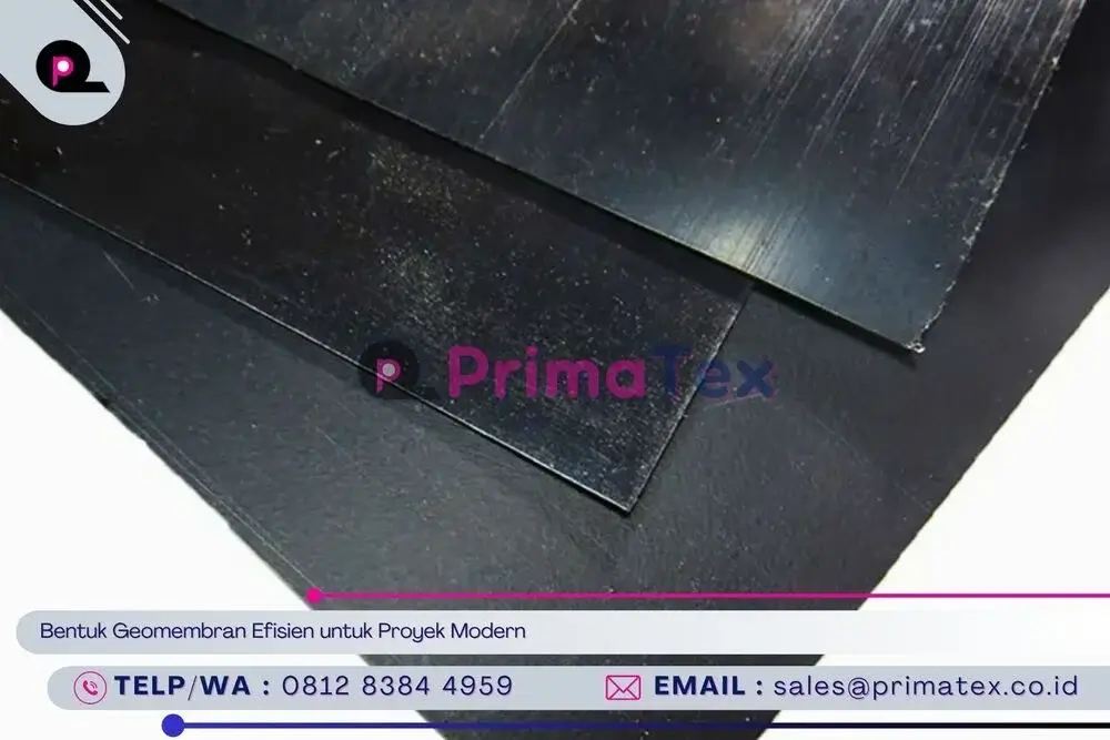 Bentuk Geomembran Efisien untuk Proyek Modern