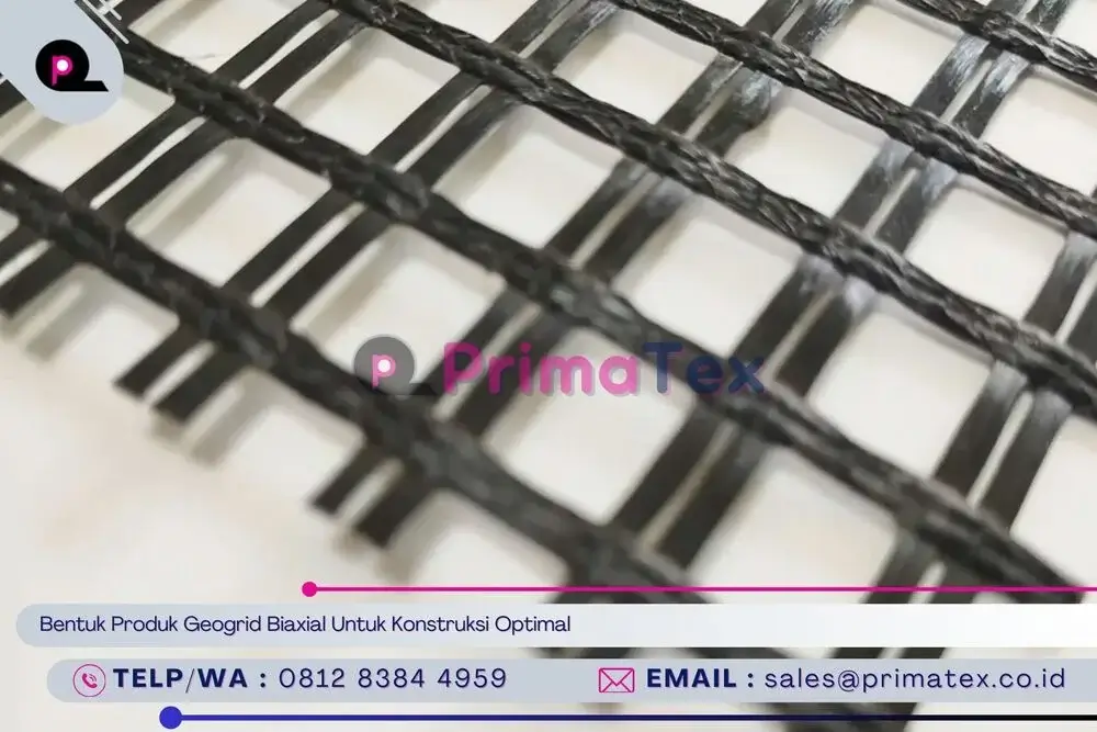 Bentuk Produk Geogrid Biaxial Untuk Konstruksi Optimal