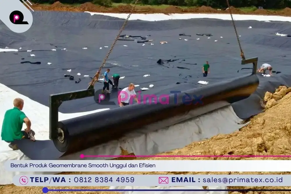 Bentuk Produk Geomembrane Smooth Unggul dan Efisien