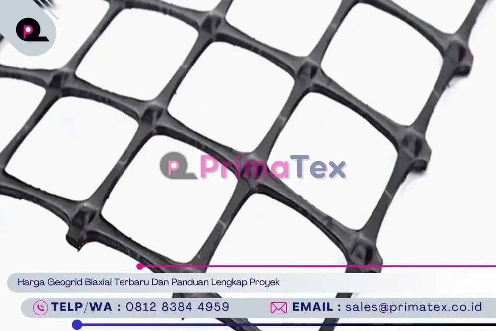 Harga Geogrid Biaxial Terbaru Dan Panduan Lengkap Proyek