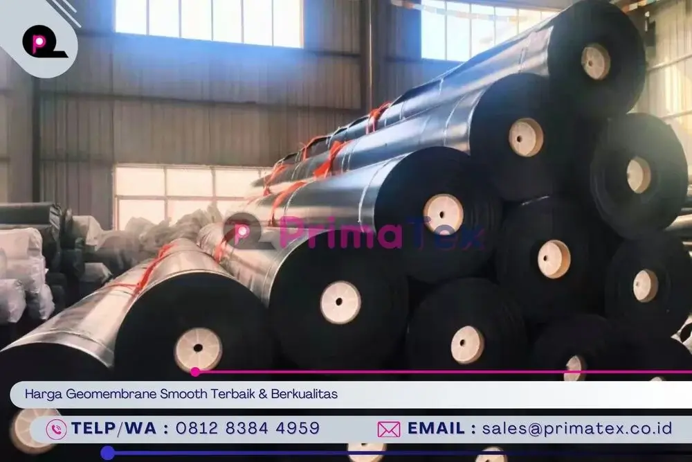 Harga Geomembrane Smooth Terbaik & Berkualitas