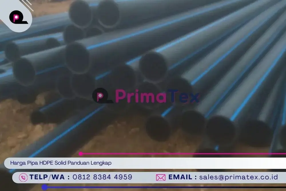 Harga Pipa HDPE Solid Panduan Lengkap
