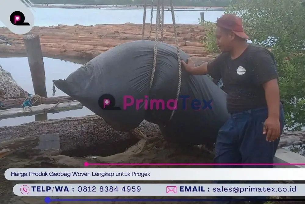 Harga Produk Geobag Woven Lengkap untuk Proyek