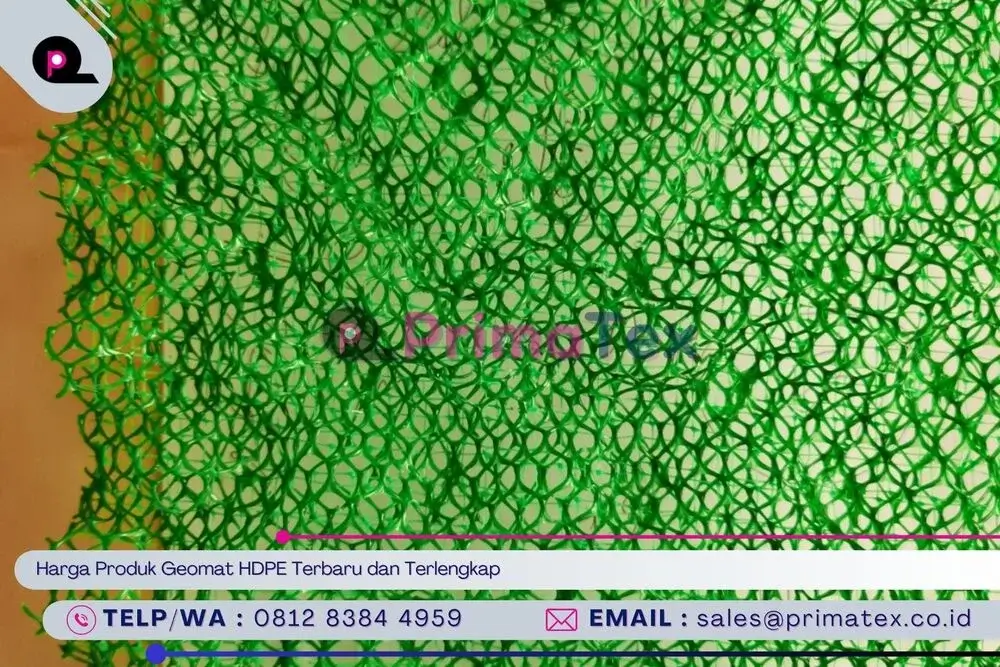 Harga Produk Geomat HDPE Terbaru dan Terlengkap