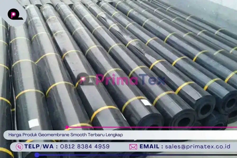 Harga Produk Geomembrane Smooth Terbaru Lengkap