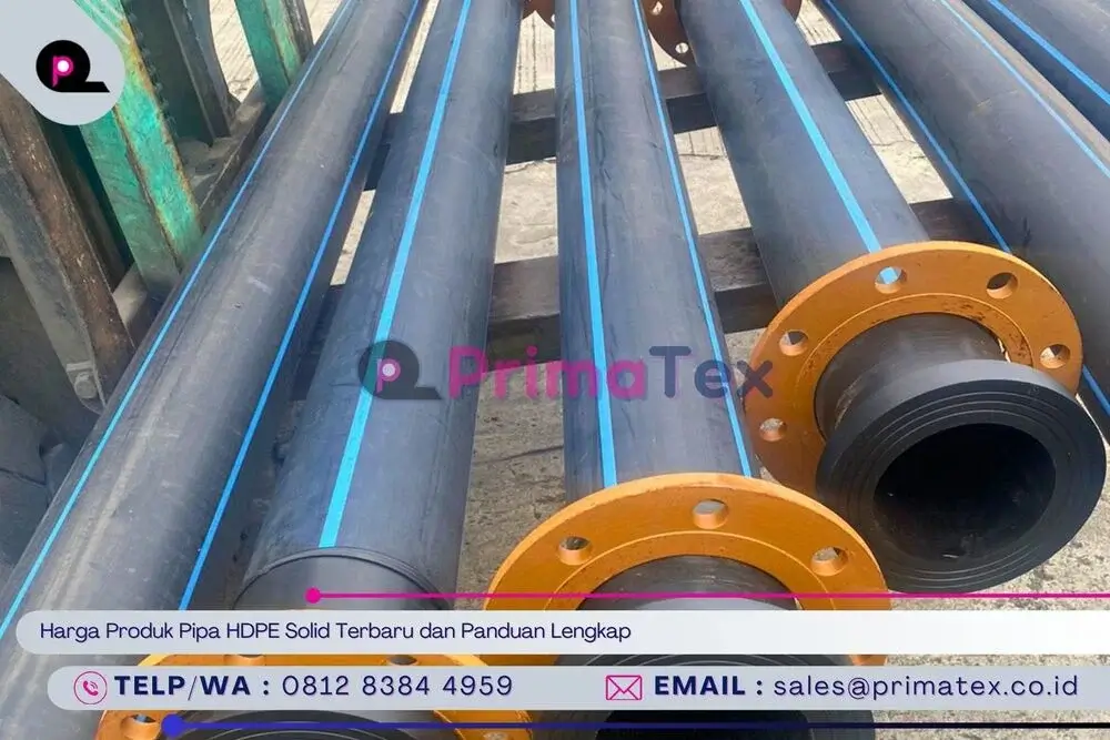 Harga Produk Pipa HDPE Solid Terbaru dan Panduan Lengkap