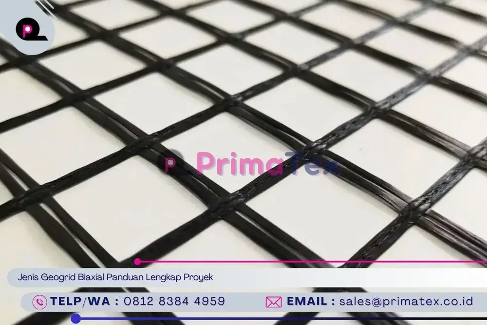 Jenis Geogrid Biaxial Panduan Lengkap Proyek