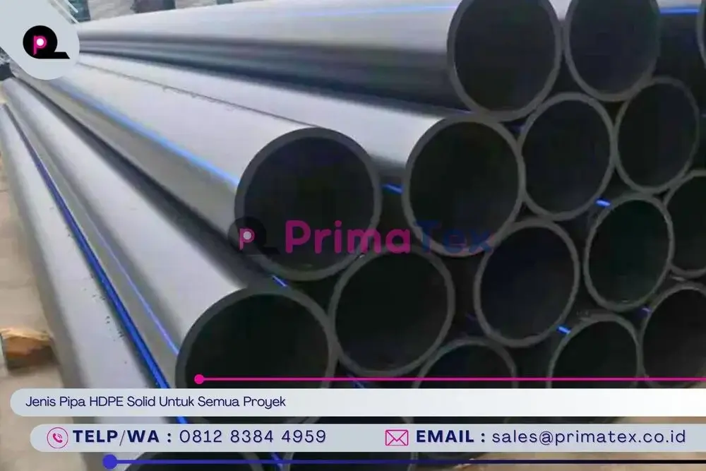 Jenis Pipa HDPE Solid Untuk Semua Proyek