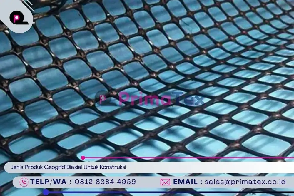 Jenis Produk Geogrid Biaxial Untuk Konstruksi