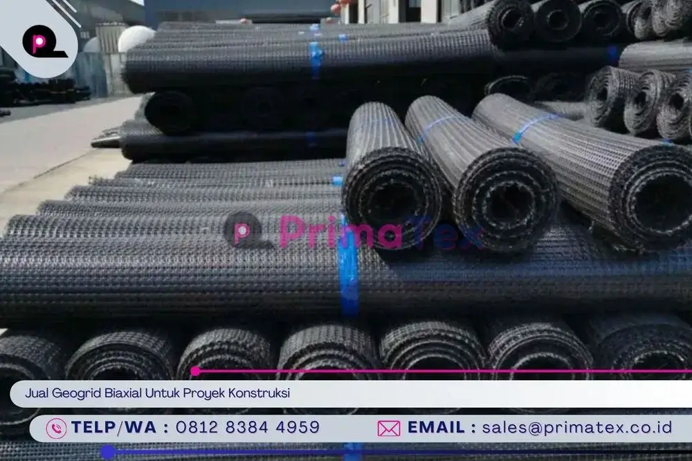 Jual Geogrid Biaxial Untuk Proyek Konstruksi