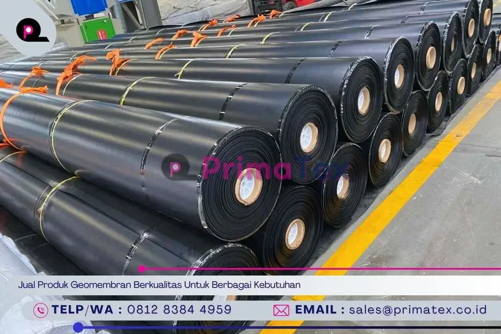 Jual Produk Geomembran Berkualitas Untuk Berbagai Kebutuhan