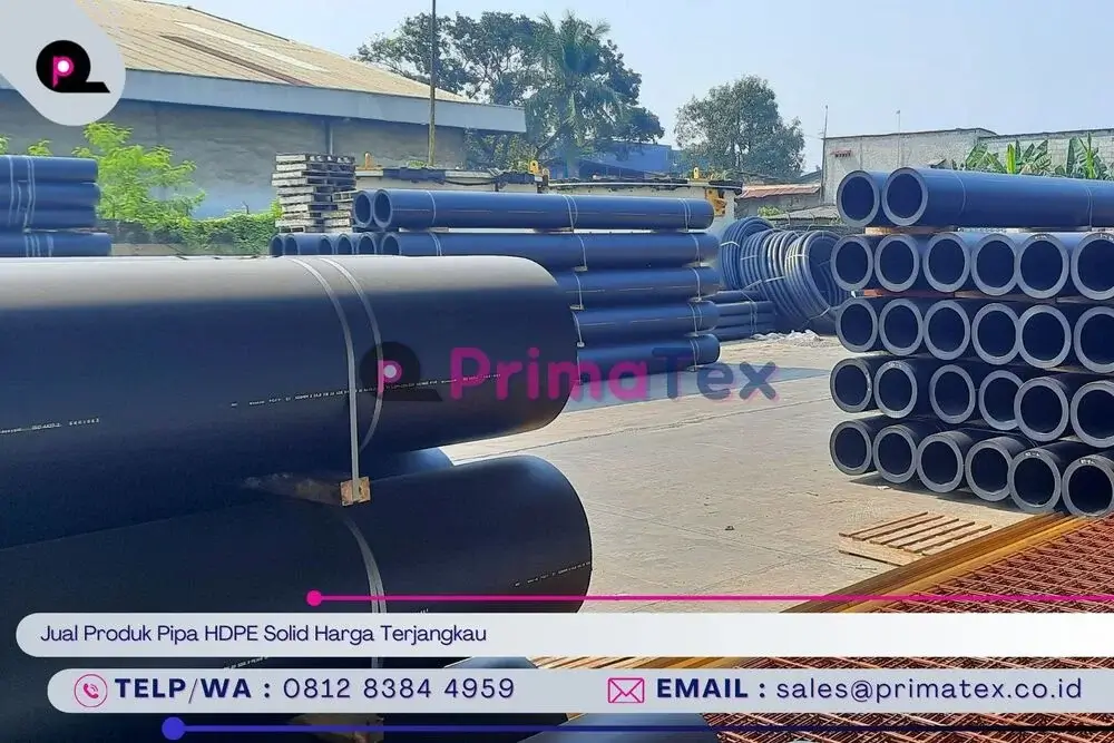 Jual Produk Pipa HDPE Solid Harga Terjangkau